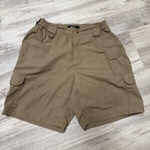 5.11 Tactical Taclite Pro Shorts Mens Size 34 Beige Cargo Utility 73287